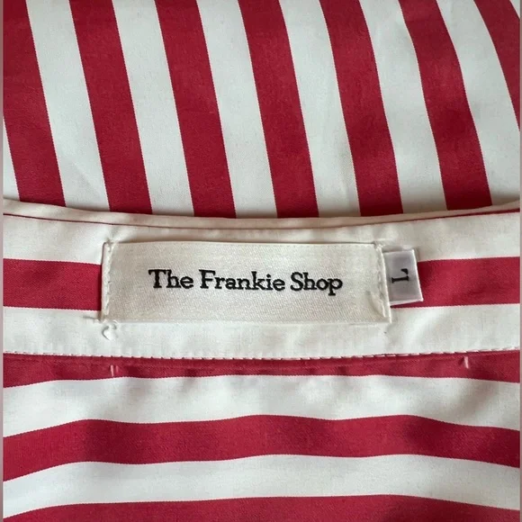 The Frankie Shop striped Liu shirt - size L - Picture 2 of 6
